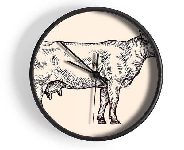 Hereford Cow Clock - Wallart-Direct UK