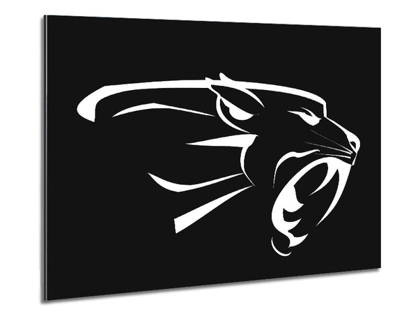 Panther teeth Metal Print