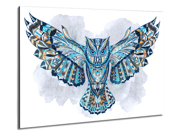 Indian Owl Metal Print