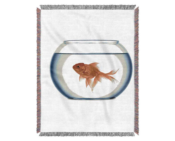 Goldfish Bowl Woven Blanket