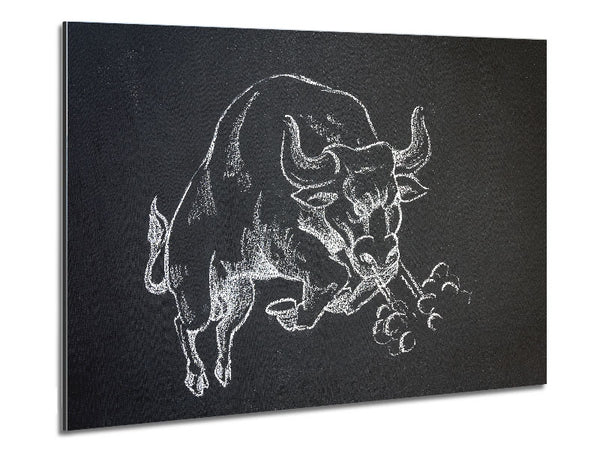 Wütender Stier