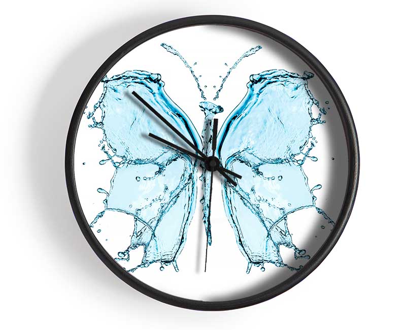 Water Butterfly Clock - Wallart-Direct UK