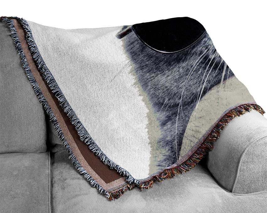 Kitty Cat Cool Woven Blanket