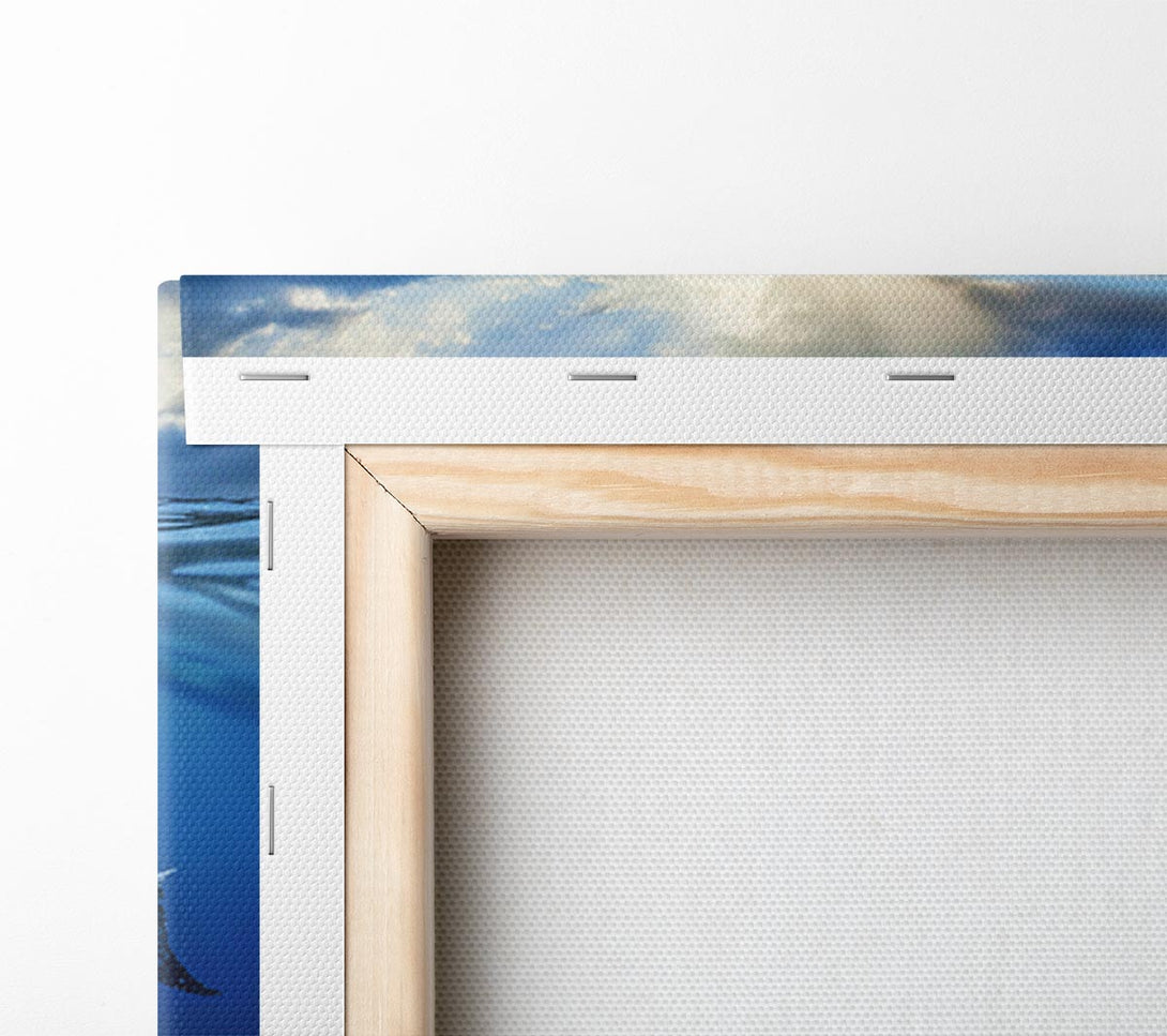  A Canvas Print of Ocean Whale Canvas Print