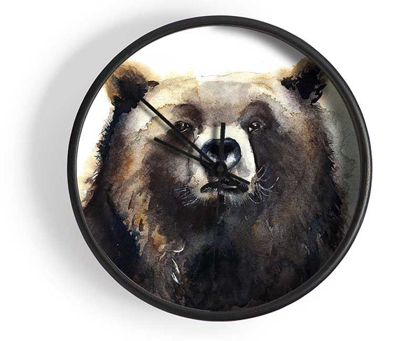 Grumpy Bear Clock - Wallart-Direct UK