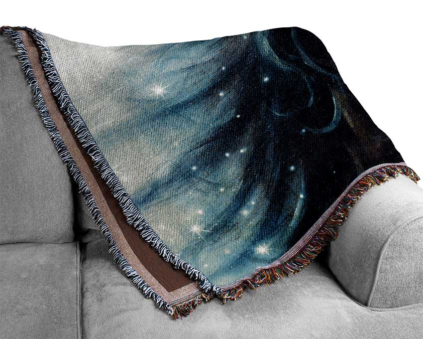Stunning Unicorn Beauty Woven Blanket
