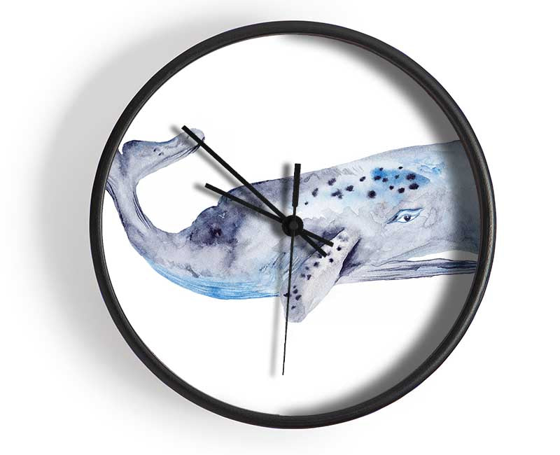 Whale Clock - Wallart-Direct UK