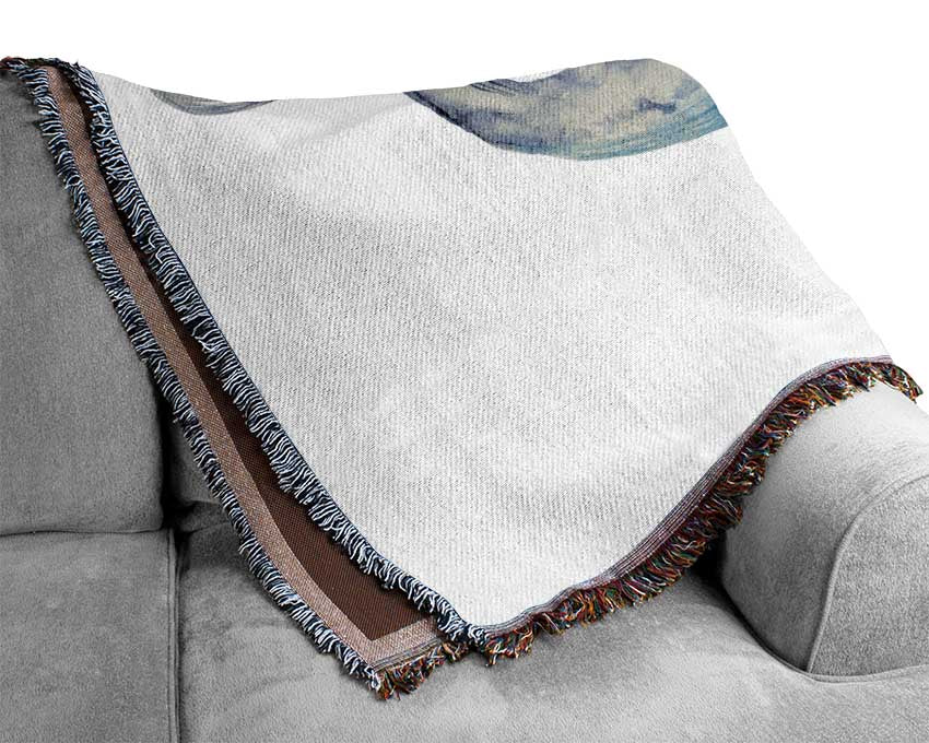Whale Woven Blanket
