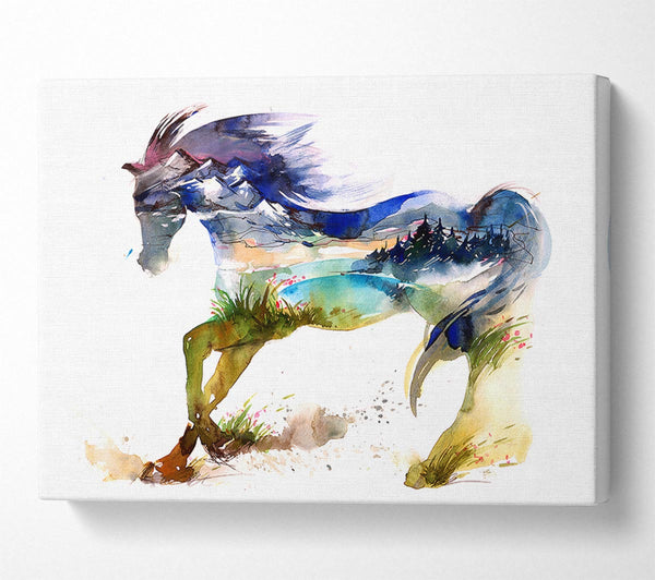  A Canvas Print of Horse Dreams Canvas Wall Art
