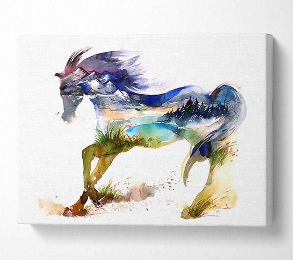 Picture of Horse Dreams Canvas Print Wall Art