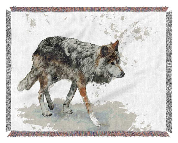 Wolf Trek Woven Blanket