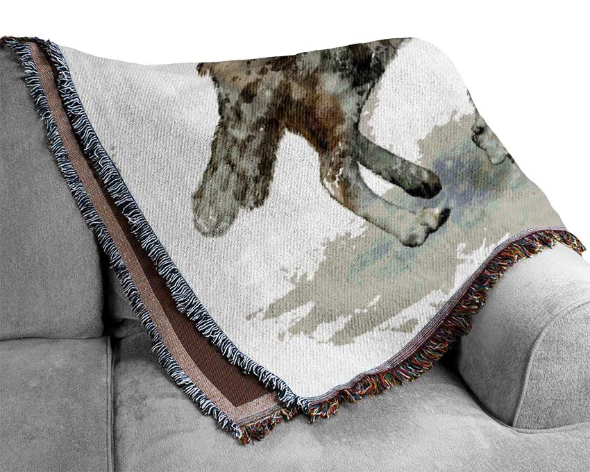 Wolf Trek Woven Blanket