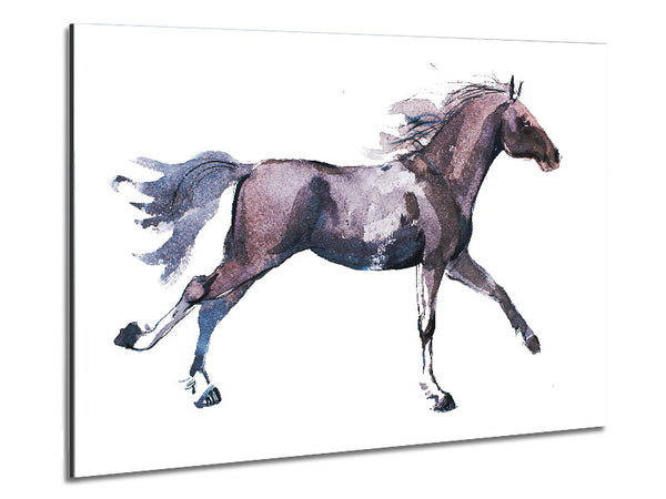 Trabendes Pferd