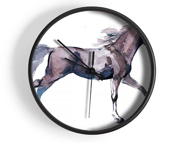 Trotting Horse Clock - Wallart-Direct UK