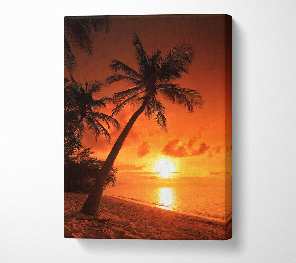 Picture of Thailand Sunset Canvas Print Wall Art