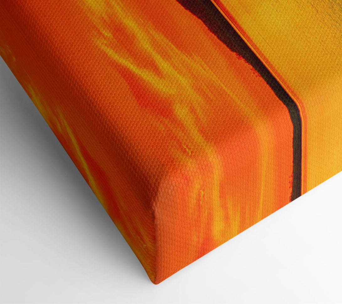  A Canvas Print of Sun Beam Ocean Canvas Print