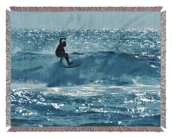 California Surfer Woven Blanket