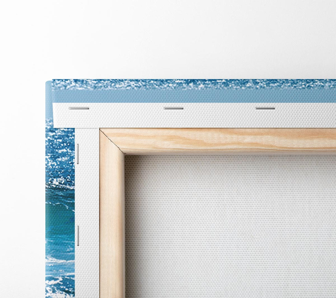  A Canvas Print of California Surfer Canvas Print