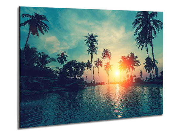 As The Sun Goes Down 2 Metal Print