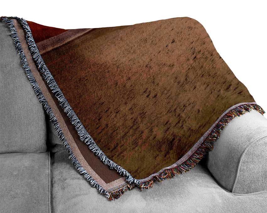 Sunset Walk Woven Blanket