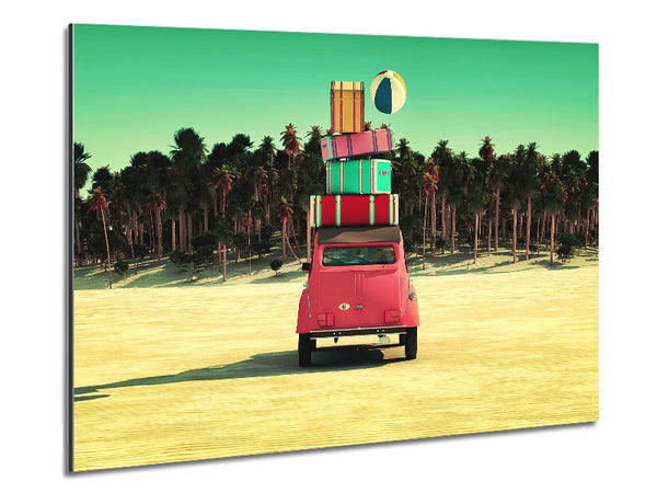 Vollgepackt für den Strand
