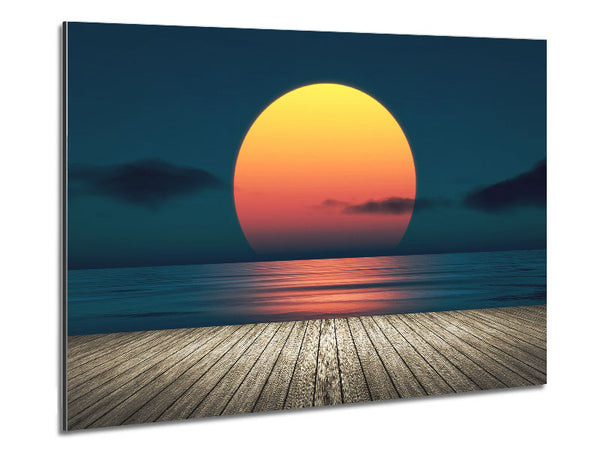 Strandpromenade Sonne