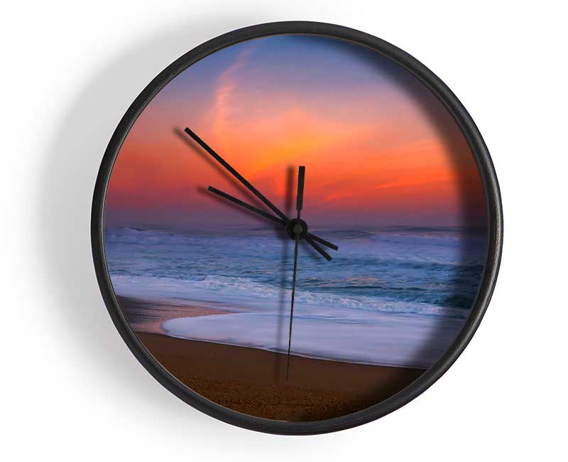 As The Sun Goes Clock - Wallart-Direct UK