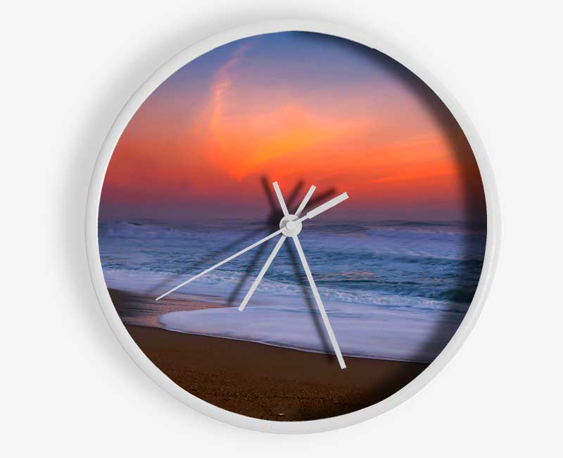 As The Sun Goes Clock - Wallart-Direct UK