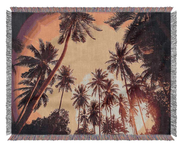 Just Palm Trees Woven Blanket