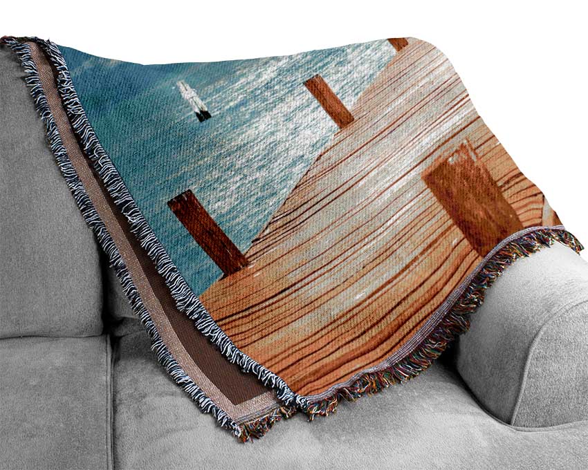 Honeymooners Paradise Woven Blanket