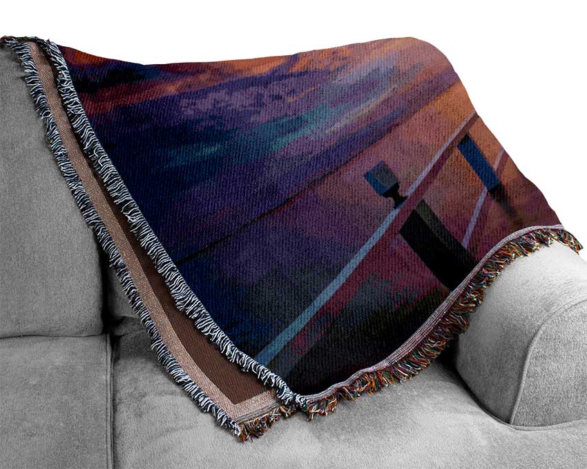 Tranquil Glow Woven Blanket
