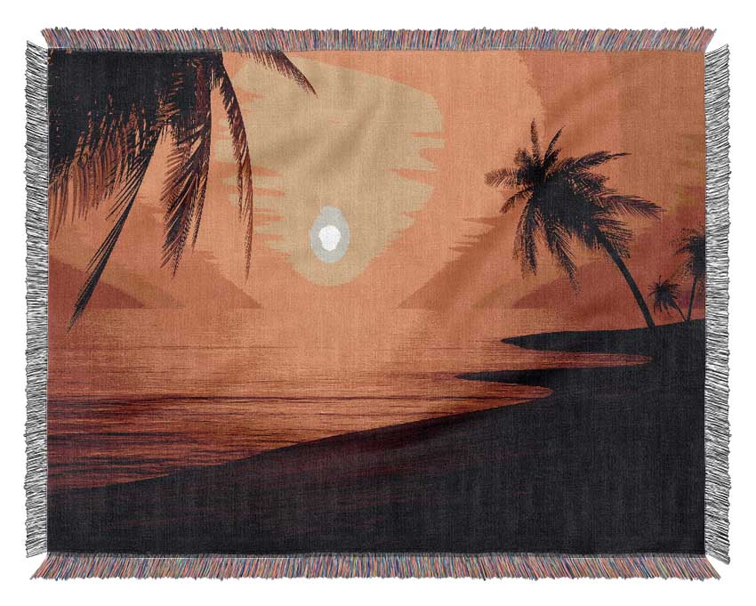 Sun Glow Woven Blanket