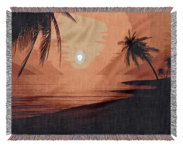 Sun Glow Woven Blanket