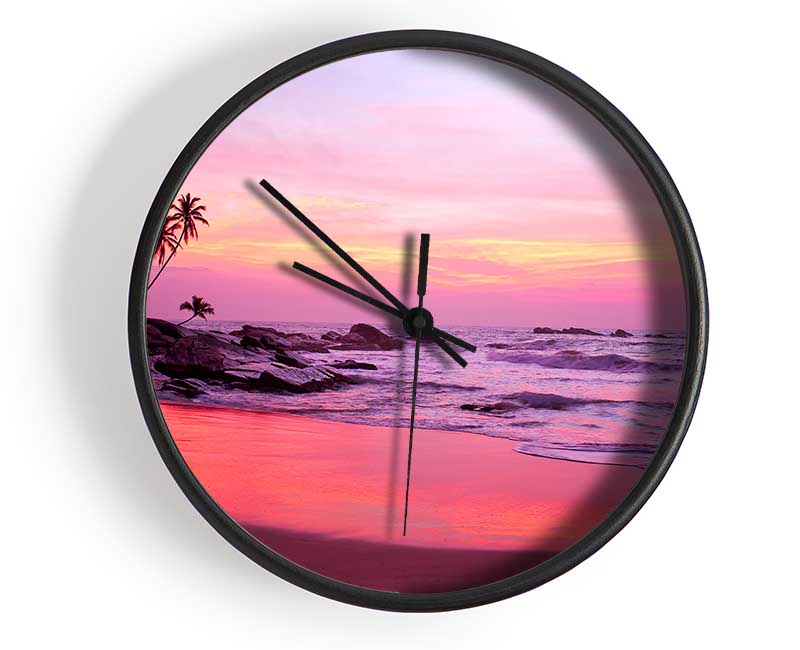 As The Ocean Moves Clock - Wallart-Direct UK