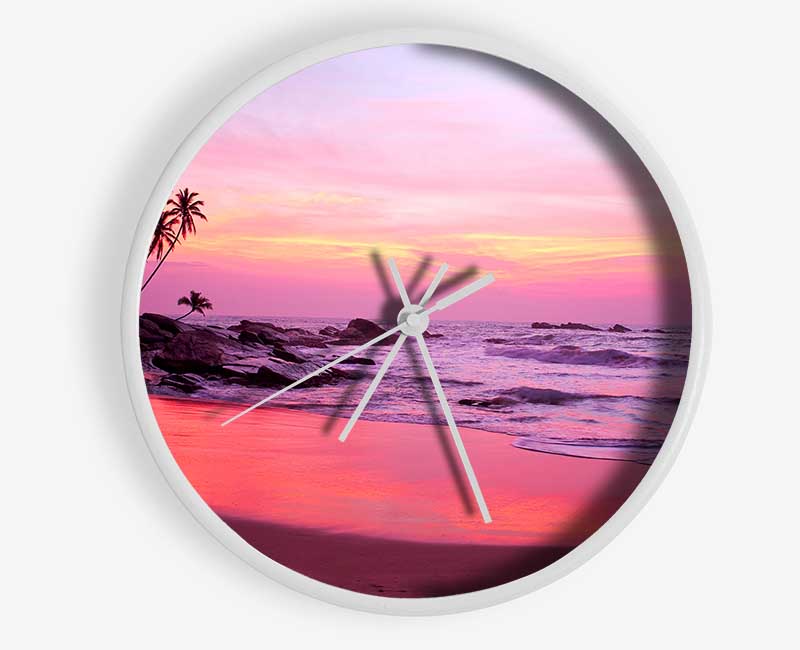 As The Ocean Moves Clock - Wallart-Direct UK