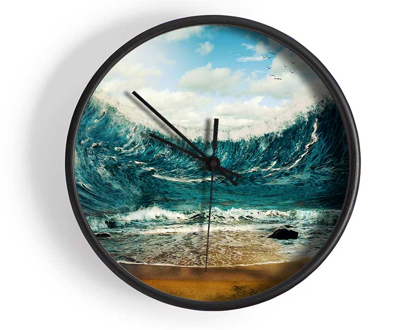 The Ocean Parts Clock - Wallart-Direct UK