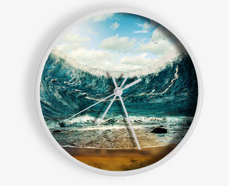 The Ocean Parts Clock - Wallart-Direct UK