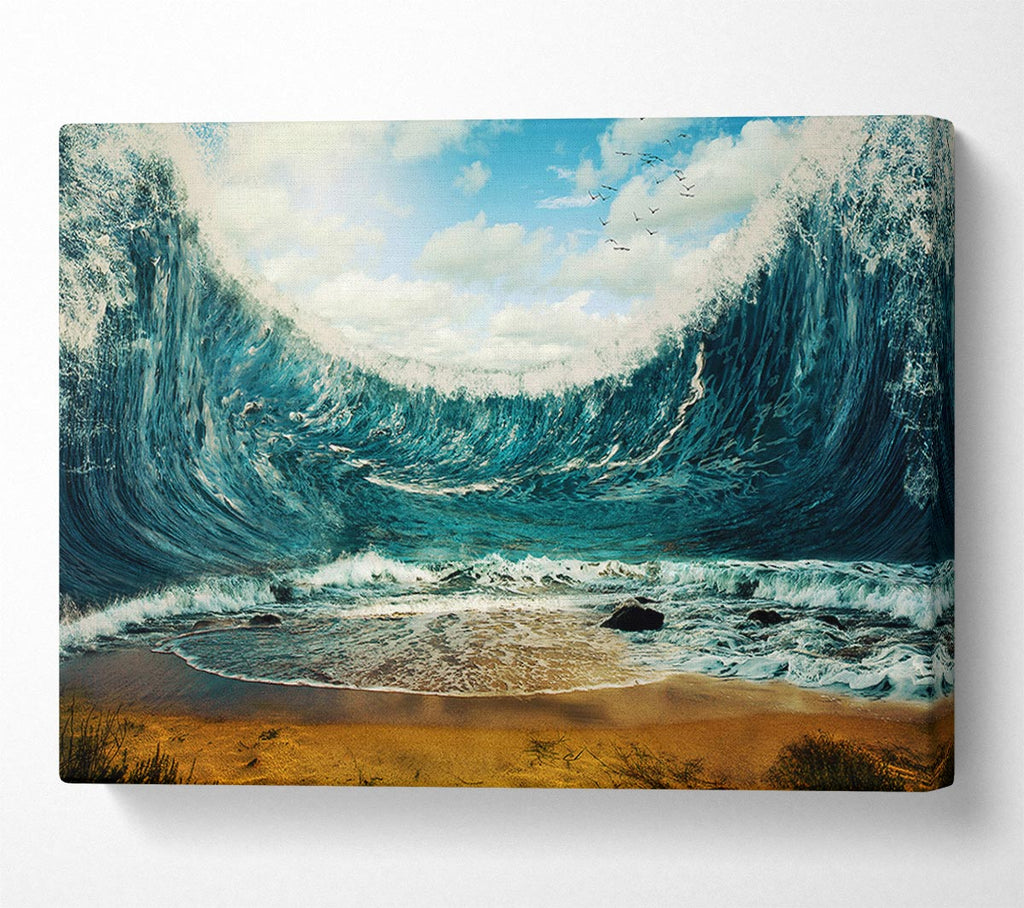 Picture of The Ocean Parts Canvas Print Wall Art