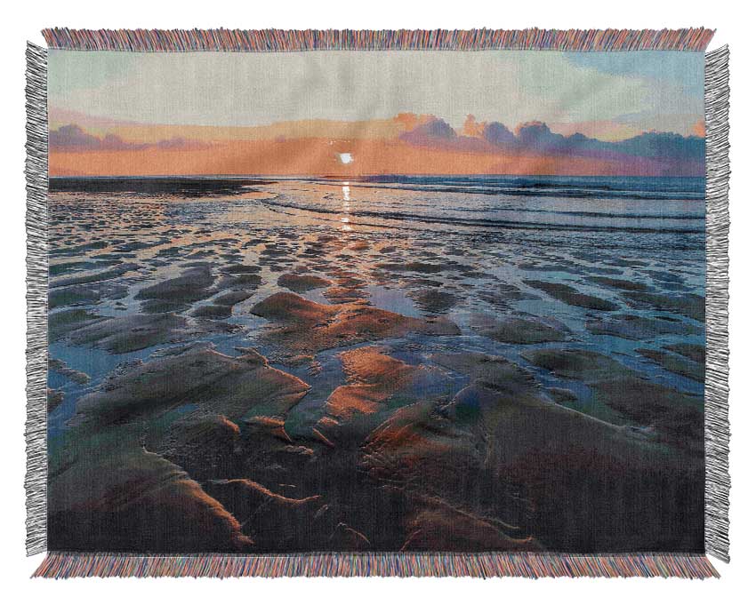 Sun Beam Sands Woven Blanket