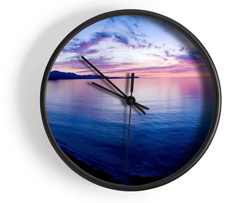 Dusk Delight Clock - Wallart-Direct UK