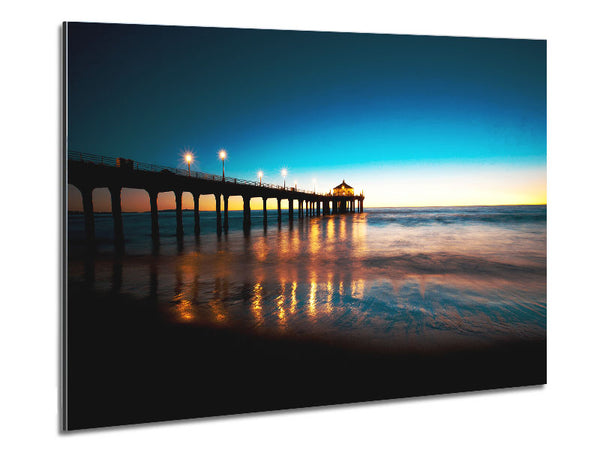 Pier Licht Glühen