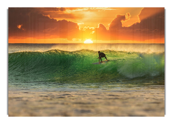 Surfer Sunset