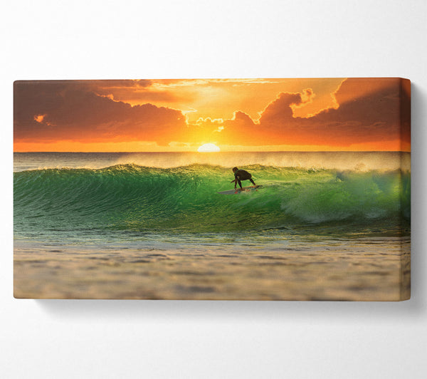 Surfer Sunset