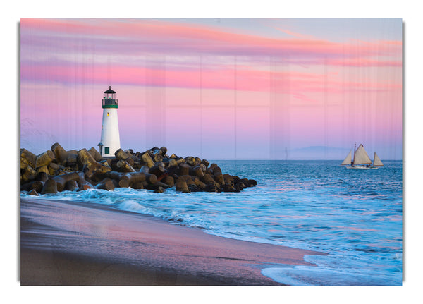 Sailboat Lighthouse