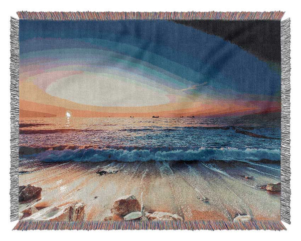 The Memories Left Behind Woven Blanket