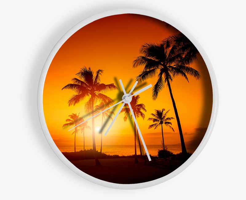 California Dreaming Clock - Wallart-Direct UK