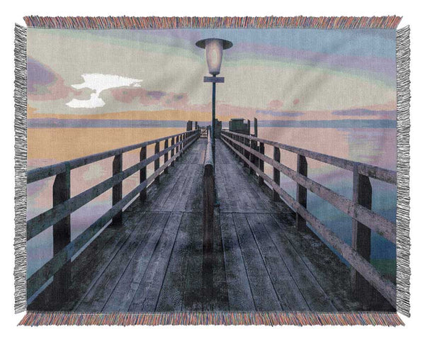 Boardwalk Delight Woven Blanket