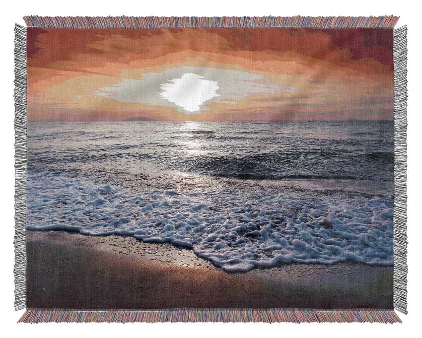 Sparkling Ocean Woven Blanket
