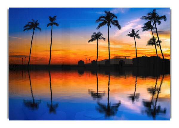 Stunning Reflections Of The Ocean Sky