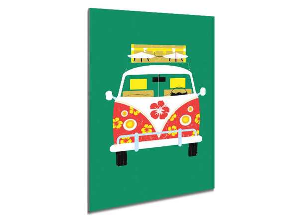 VW Camper Van Hippie